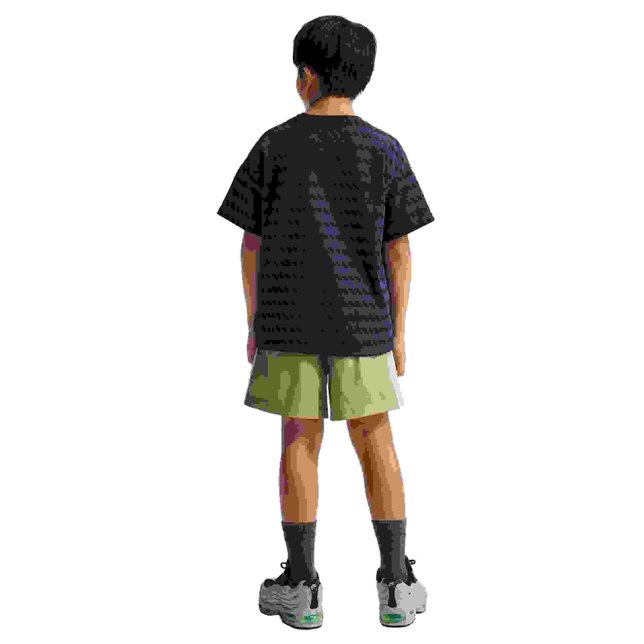 Nike Sportswear Big Kids' Beige Woven Shorts